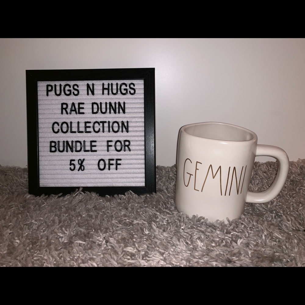 (FINAL PRICE 3 available) Rae Dunn Gemini Mug